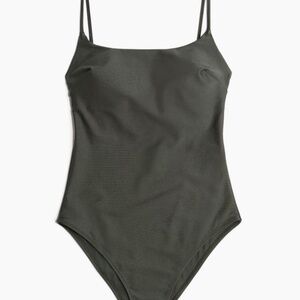 H&m green bathing suit spaghetti strap not used